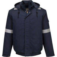 Portwest Bizflame Work+ FR Insulated Bomber Jacket - Dark Navy