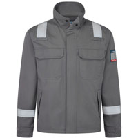 Portwest Bizflame Work+ FR Jacket (FR741) - Grey