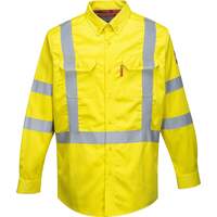 Portwest Bizflame 88/12 FR Hi-Vis Shirt - Yellow