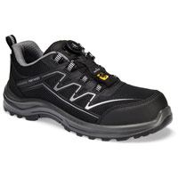 Portwest Composite KPU and Mesh Trainer S1PS ESD SR FO - Black/Grey