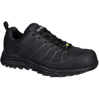 Portwest Composite Textile Trainer S1PS ESD SR FO - Black