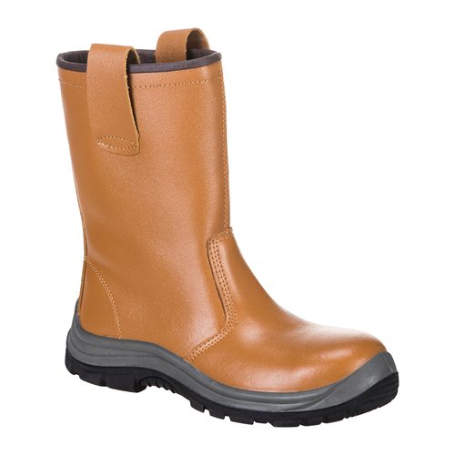 Portwest Steelite Rigger Boot S1P HRO (Unlined) - Tan