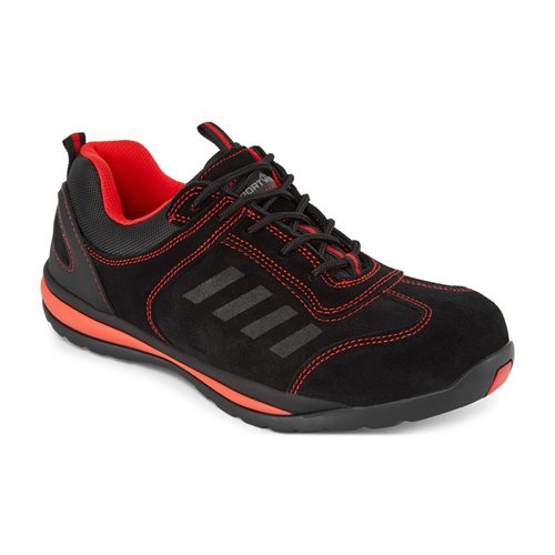 Portwest Steelite Lusum Safety Trainer S1P HRO - Red