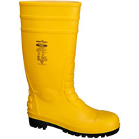 Portwest Steel PVC Wellington S5 FO CI - Yellow