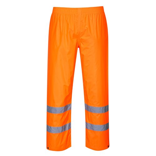 Portwest Hi-Vis Rain Trouser - Orange