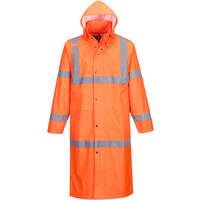 Portwest Hi-Vis Coat 122cm - Orange