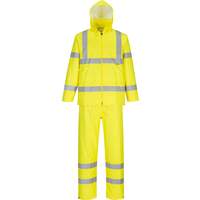 Portwest Hi-Vis Packaway Rainsuit - Yellow