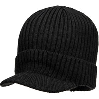 Portwest Beanie Hat with Peak - Black