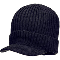 Portwest Beanie Hat with Peak - Dark Navy