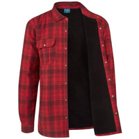 Portwest KA3 Sherpa Lined Check Shirt - Red
