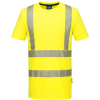 Portwest KX3 Hi-Vis Sports T-shirt S/S - Yellow