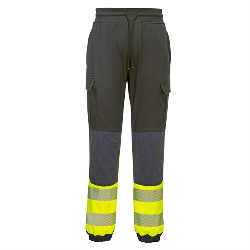 Portwest KX3 Hi-Vis Flexi Class 1 Jogger - Black/Yellow