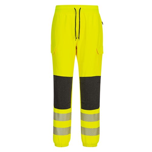 Portwest KX3 Hi-Vis Flexi Class 2 Jogger - Yellow/Black