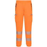 Portwest Hi-Vis Sports Combat Joggers - Orange