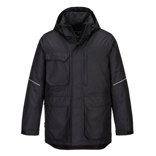 Portwest KX3 Parka Jacket - Black