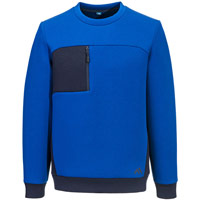 Portwest KX3 Sport Tech Sweatshirt - Quartz/Dark Navy