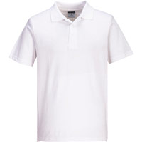 Portwest Lightweight Jersey Polo Shirt (48 in a box) - White