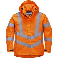 Portwest Women's Hi-Vis Breathable Jacket - Orange