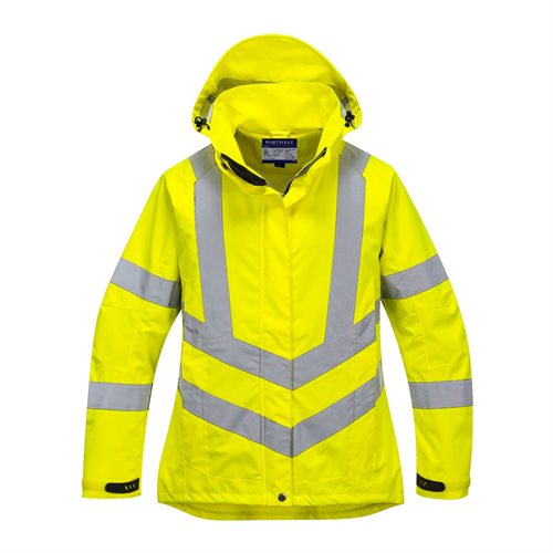 Portwest Women's Hi-Vis Breathable Jacket - Yellow