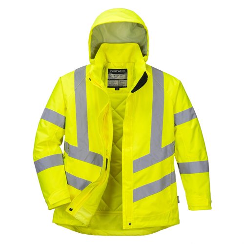 Portwest Women's Hi-Vis Winter Jacket - Yellow