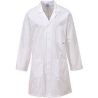 Portwest Anti-Microbial Lab Coat - White