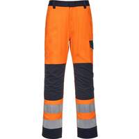 Portwest Modaflame RIS Orange/Navy Trouser - Orange/Navy