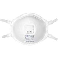 Portwest FFP3 Valved Respirator - Blister Pack (2) - White