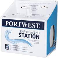 Portwest Lens Cleaning Station - White