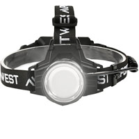 Portwest High Power Focusing Head Light - Black