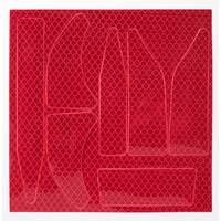 Portwest Reflective Stickers Pack - Red