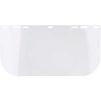 Portwest PC Visor Flat Clear (PK 1) - Clear