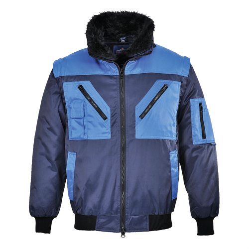 Portwest Two Tone Pilot Jacket - Navy