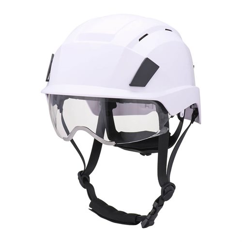 Portwest Integrated Visor Helmet - White