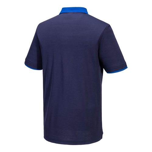 Portwest PW2 Polo Shirt S/S - Navy/Royal