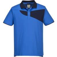 Portwest PW2 Polo Shirt S/S - Royal/Navy