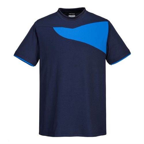 Portwest PW2 T-Shirt S/S - Navy/Royal