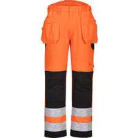 Portwest PW2 Hi-Vis Holster Trouser - Orange/Black