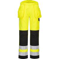 Portwest PW2 Hi-Vis Holster Trouser - Yellow/Black