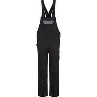 Portwest PW2 Bib and Brace - Black/Zoom Grey