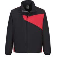 Portwest PW2 Softshell Jacket (2L) - Black/Red