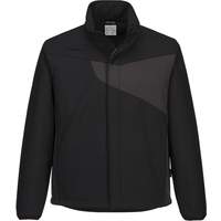 Portwest PW2 Softshell Jacket (2L) - Black/Zoom Grey