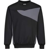 Portwest PW2 Sweatshirt - Black/Zoom Grey