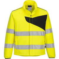 Portwest PW2 Hi-Vis Softshell (2L) - Yellow/Black