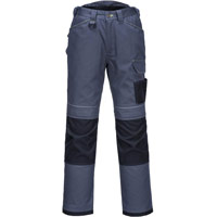 Portwest PW3 Lightweight Stretch Trousers - Zoom Grey/Black
