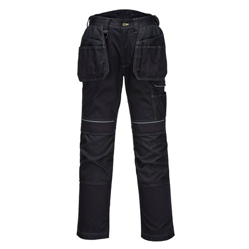 Portwest PW3 Stretch Holster Work Trouser - Black