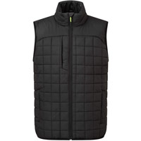 Portwest PW3 Square Baffle Bodywarmer - Black