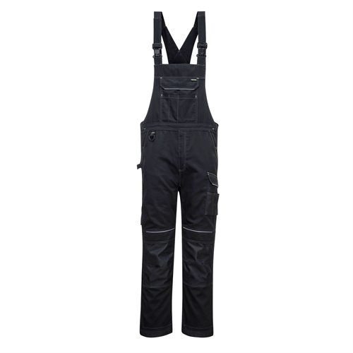 Portwest PW3 Work Bib & Brace - Black