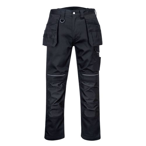Portwest PW3 Cotton Work Holster Trouser - Black
