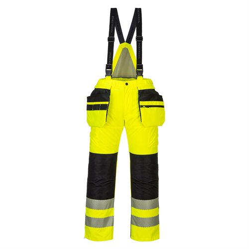 Portwest PW3 Hi-Vis Winter Trouser - Yellow/Black