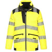 Portwest PW3 Hi-Vis 5-in-1 Jacket - Yellow/Black